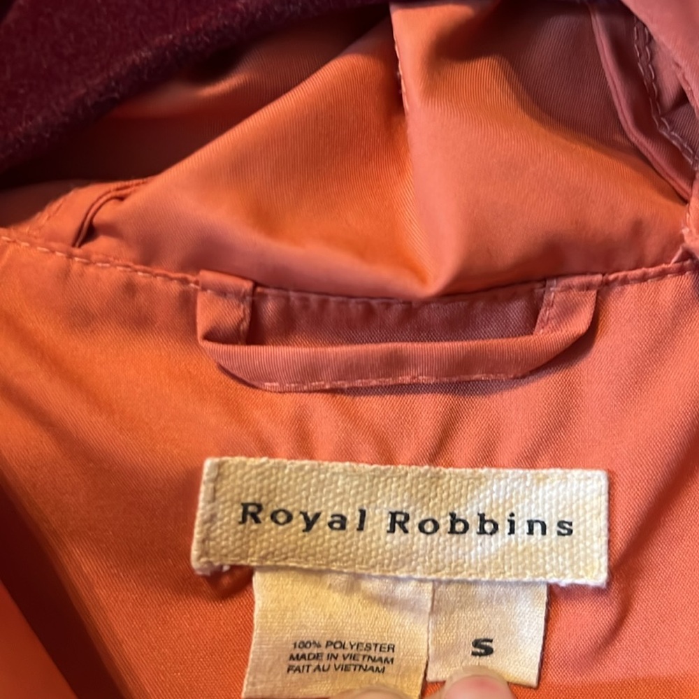 Royal Robbins Hooded Windbreaker SZ S - Picture 7 of 7